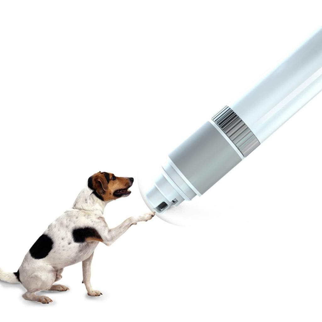 Electric Pet Nail Grinder Trimmer with Finger-Hold Silicone Absorption G2012