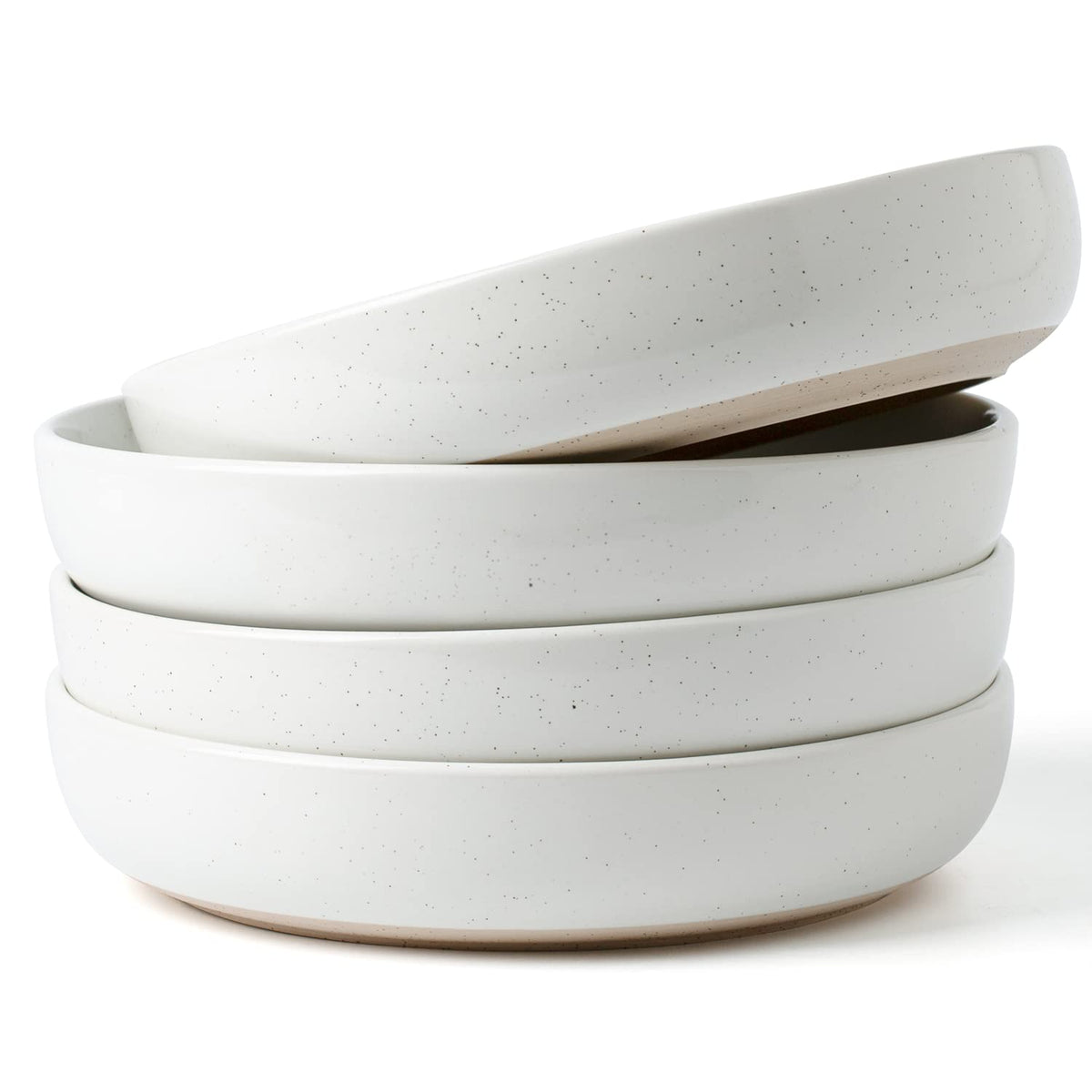 White 33 oz Pasta Bowls Set of 4 I7256