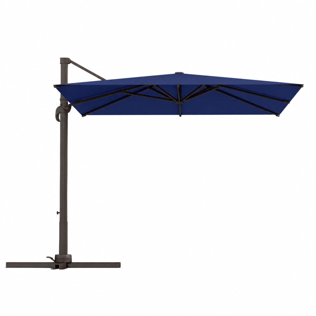 9' X 12' Aluminum Cantilever Patio Umbrella with 360-degree Rotation L2144