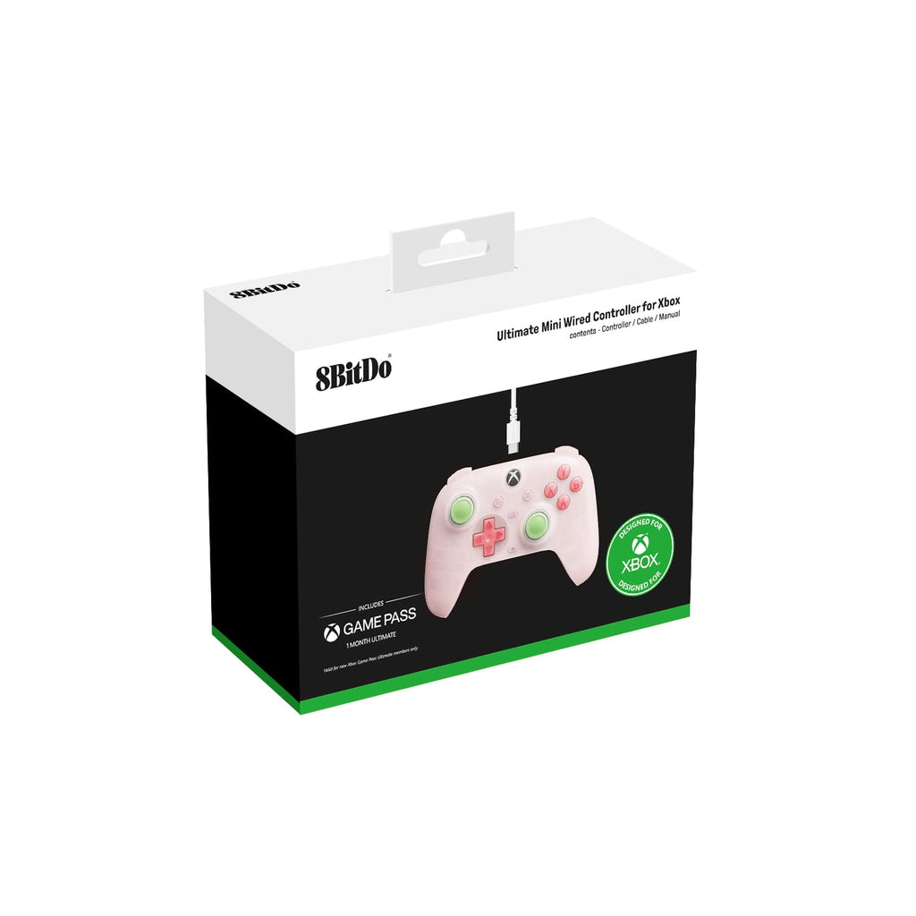 Wired Controller with RGB Lighting, Hall Effect Joysticks and Triggers, Translucent Pink S220559