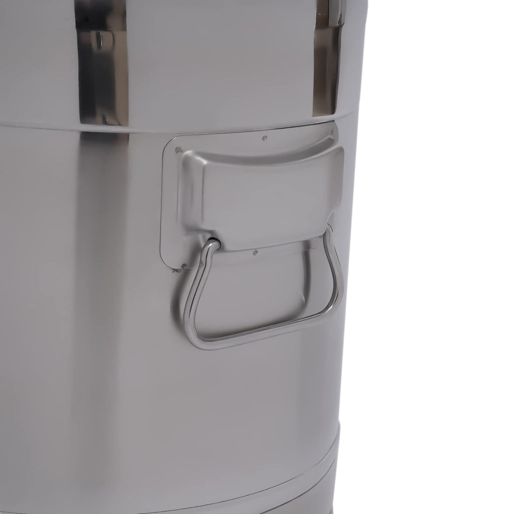 28L Stainless Steel Milk Can with Faucet & Lid E460617
