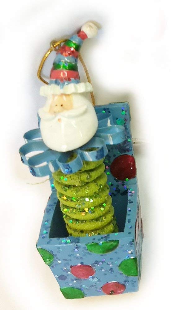 Blue Plastic Hanging Ornament Z278