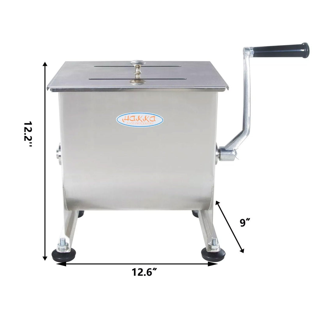 7L Sausage Stuffer and 15lb Manual Meat Mixer J316