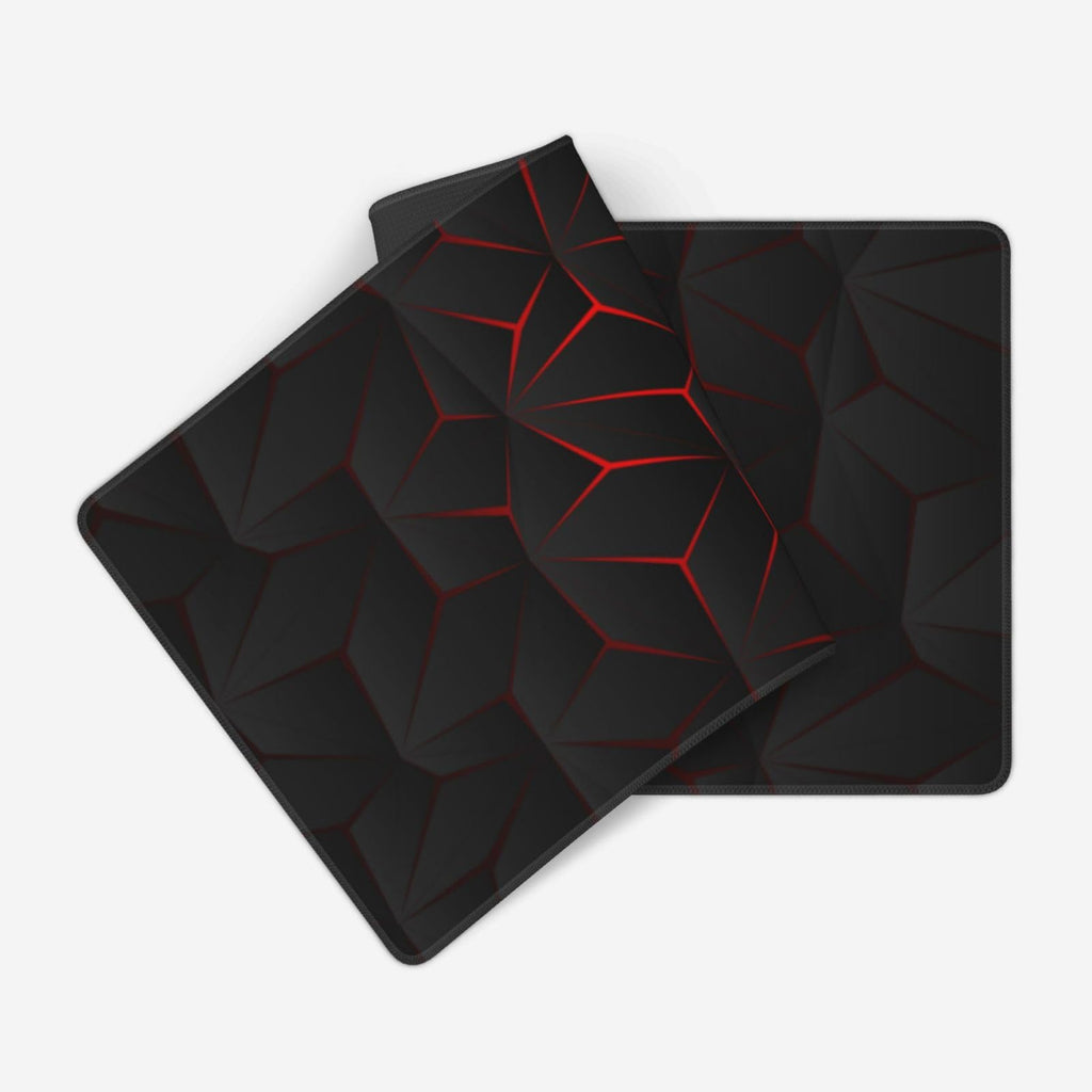 Black Red Large Gaming Mouse Pad 31.5 x 12 inch P122