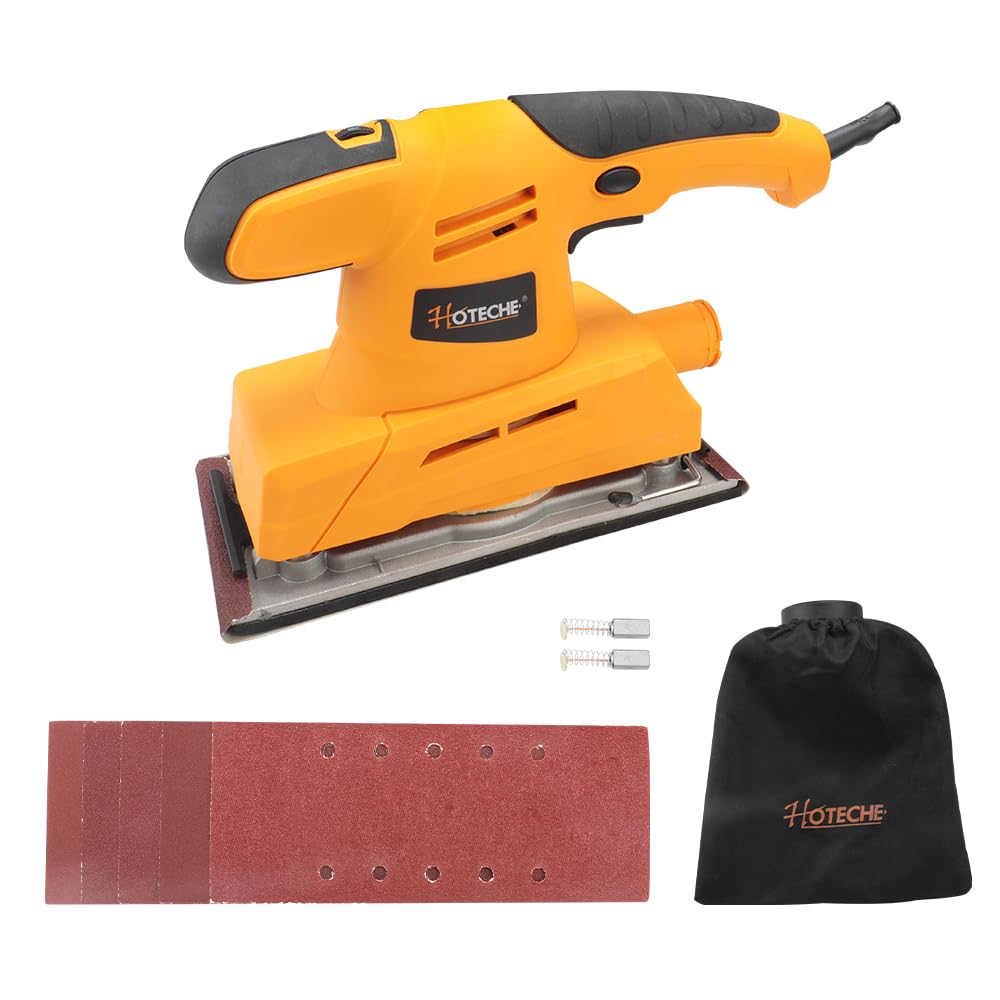3.17 Amp Variable Speed Orbital Sander with Dust Bag I635