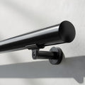 6FT Aluminum Handrail Kit Matte Black Z5771