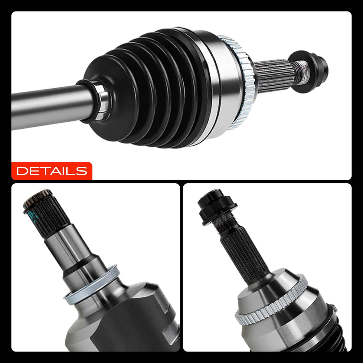 Set of 2 Front CV Axle Shaft Assembly G699251