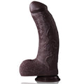12 inch Black Silicone Dildo E891870