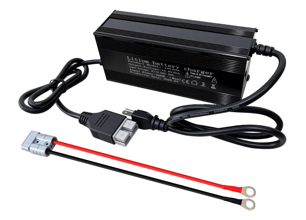 14.6V 20A LiFePO4 Battery Charger with Anderson Connector E641