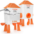 3 Gallon Automatic Chicken Waterer & Feeder Set K893054