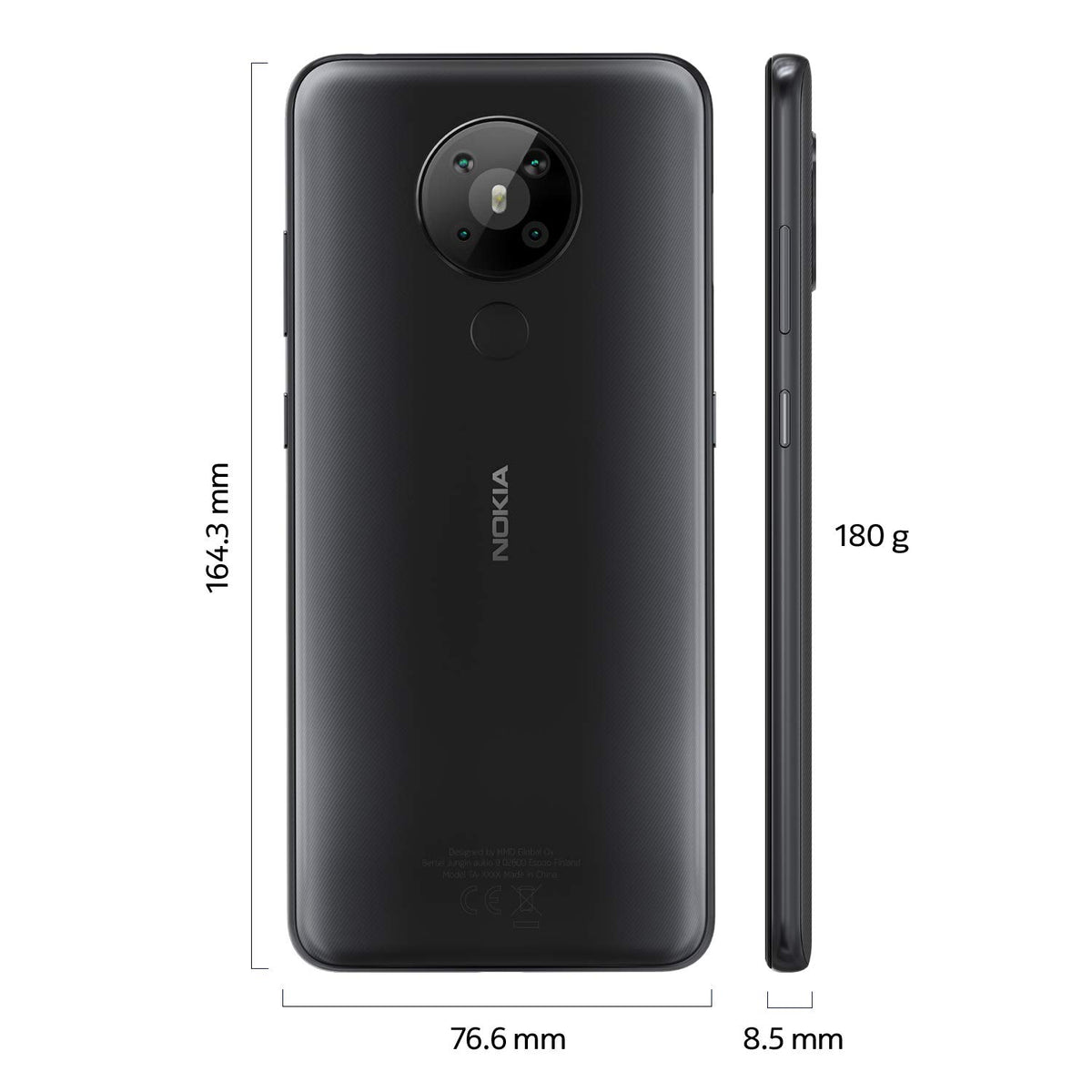 Unlocked Smartphone 4/64GB Charcoal D251