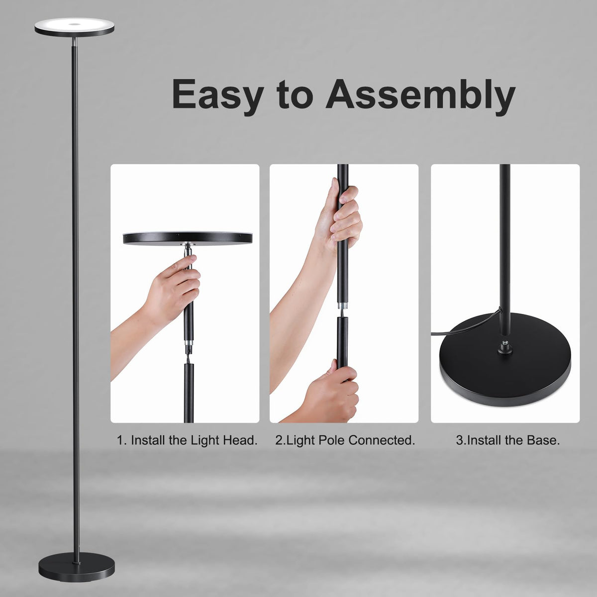 Floor Lamps with Remote Control B130