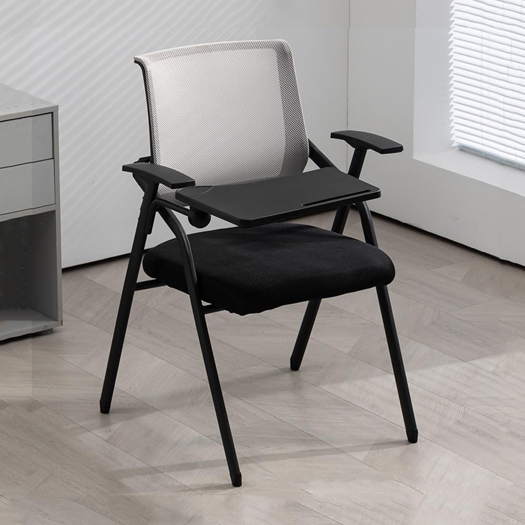 Mesh Office Chair with Lumbar Support and Desk O178