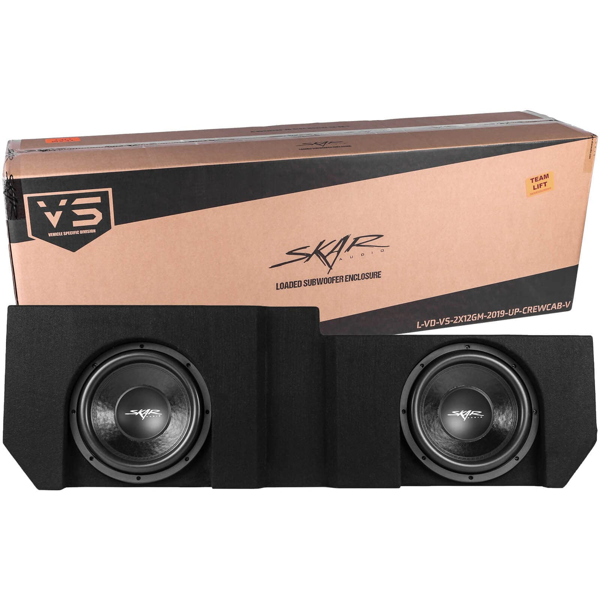 Dual 12" Loaded Ported Subwoofer Enclosure N17437