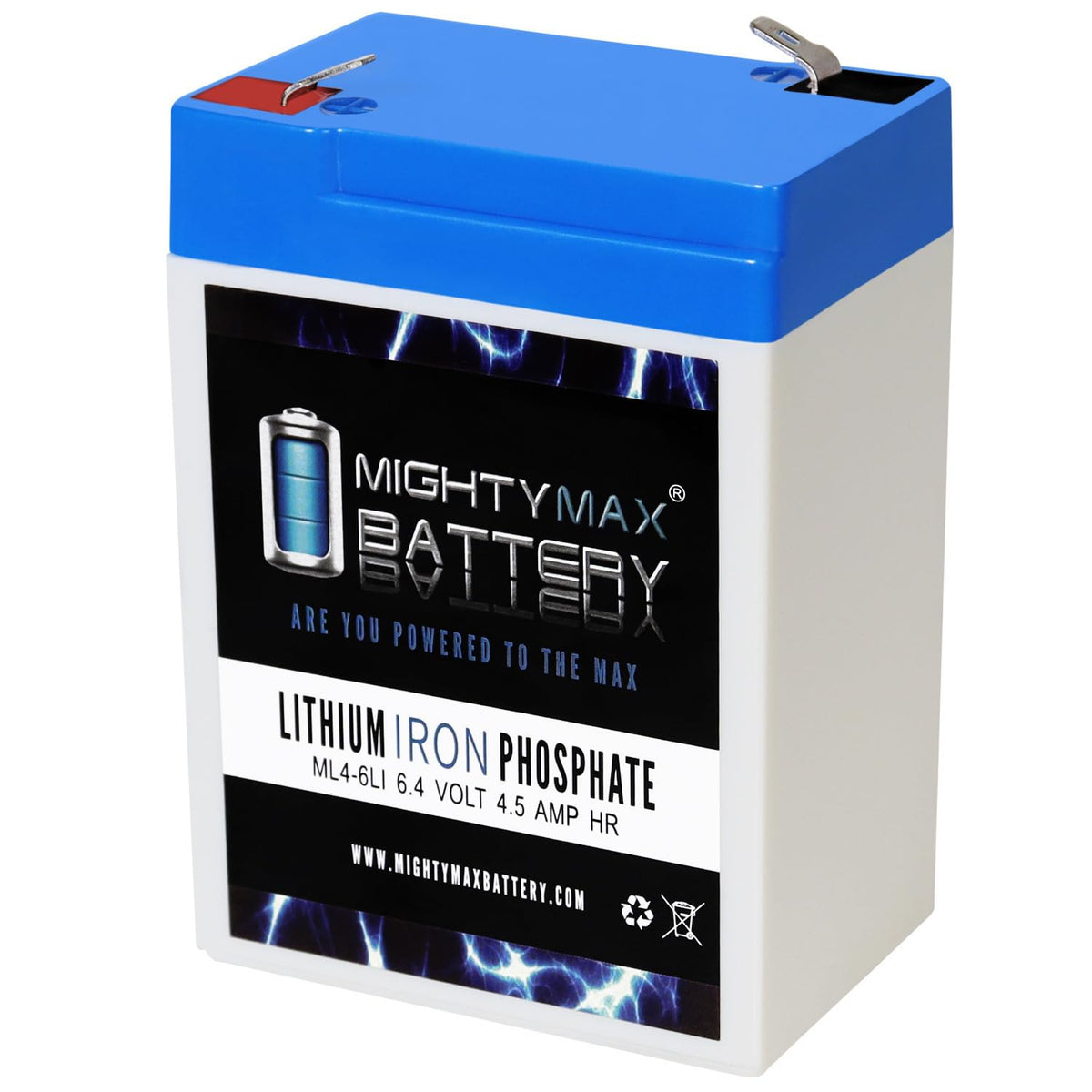 6V 4.5AH Lithium Replacement Battery W5460