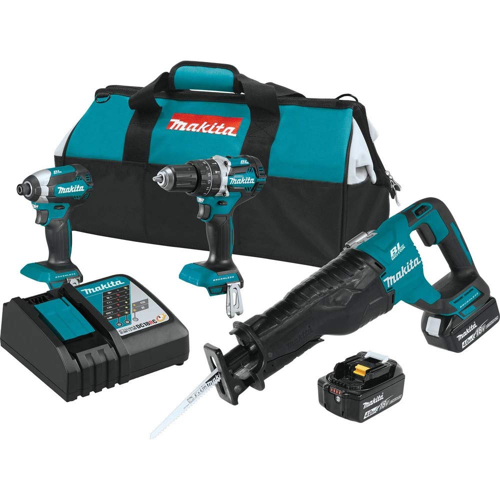 18V Lithium-Ion Brushless Cordless Combo Kit, 3 Piece G517773