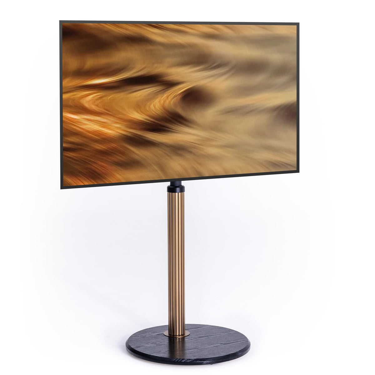 Aluminum Rolling TV Stand for 32-65 inch TVs E334