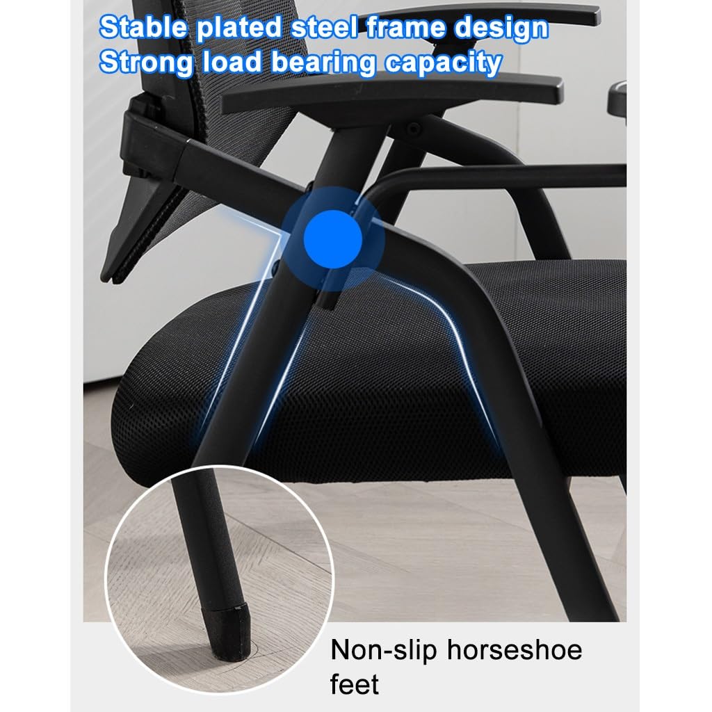 Mesh Office Chair with Lumbar Support and Desk O178