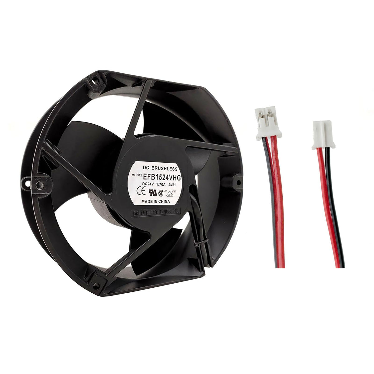 Big Airflow Cooling Fan 172mm x 150mm x 51mm 24V 1.7A P761