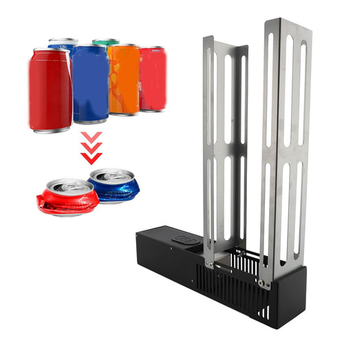 16oz & 12oz Stainless Steel Wall Mounted Can Crusher W7803