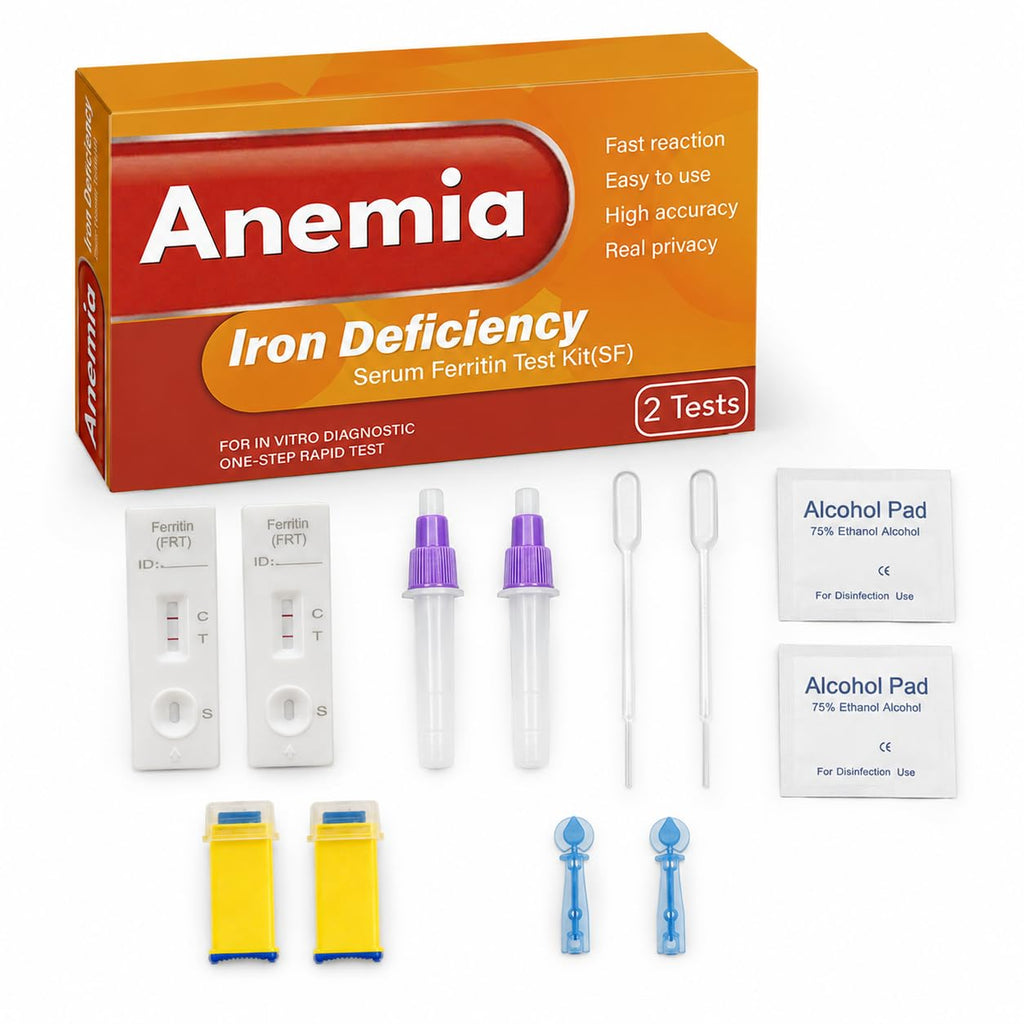 Iron Deficiency at Home Test Kit 2 Pack H44526