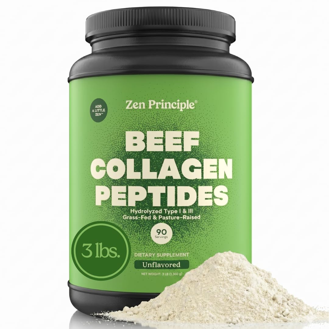 Grass-Fed Hydrolyzed Collagen Peptides 3 lb A833389