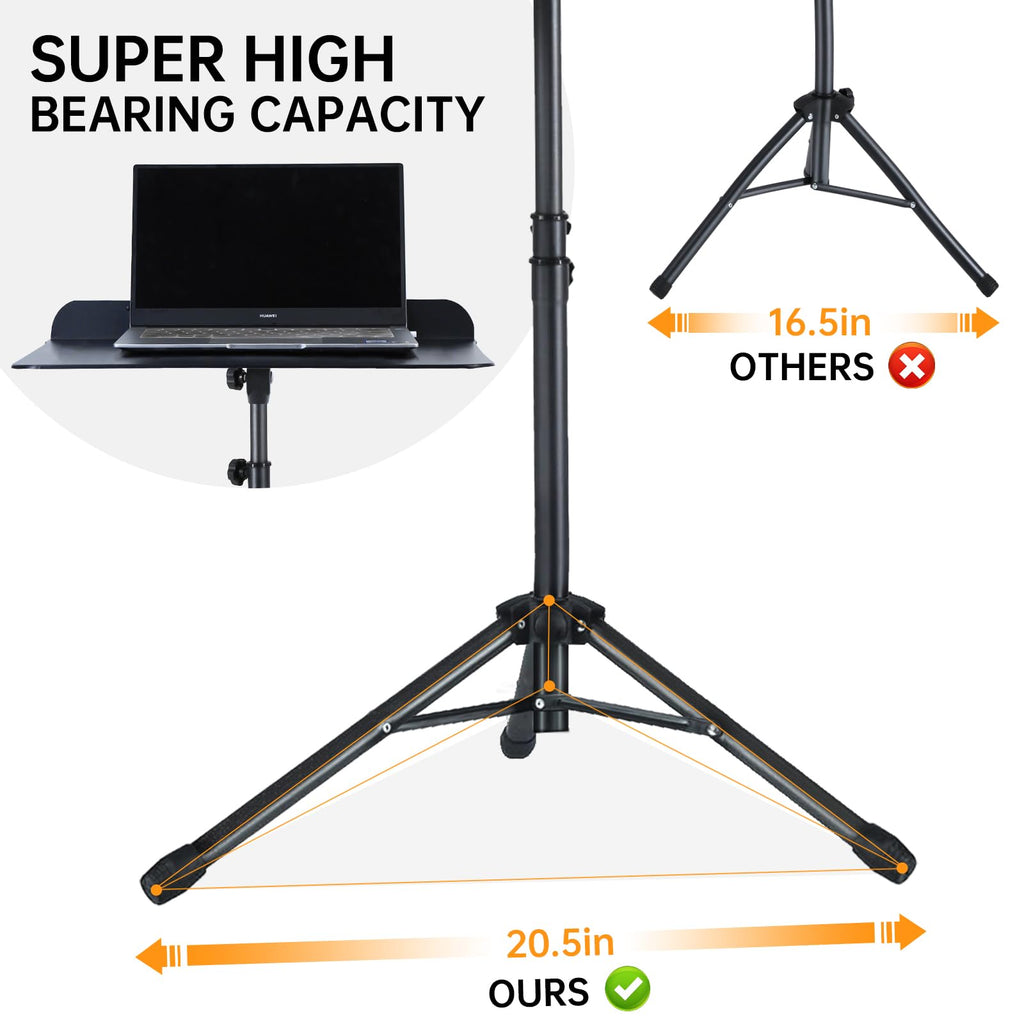 Folding Sheet Music Stand and Desktop Book Stand with Carrying Bag L98525