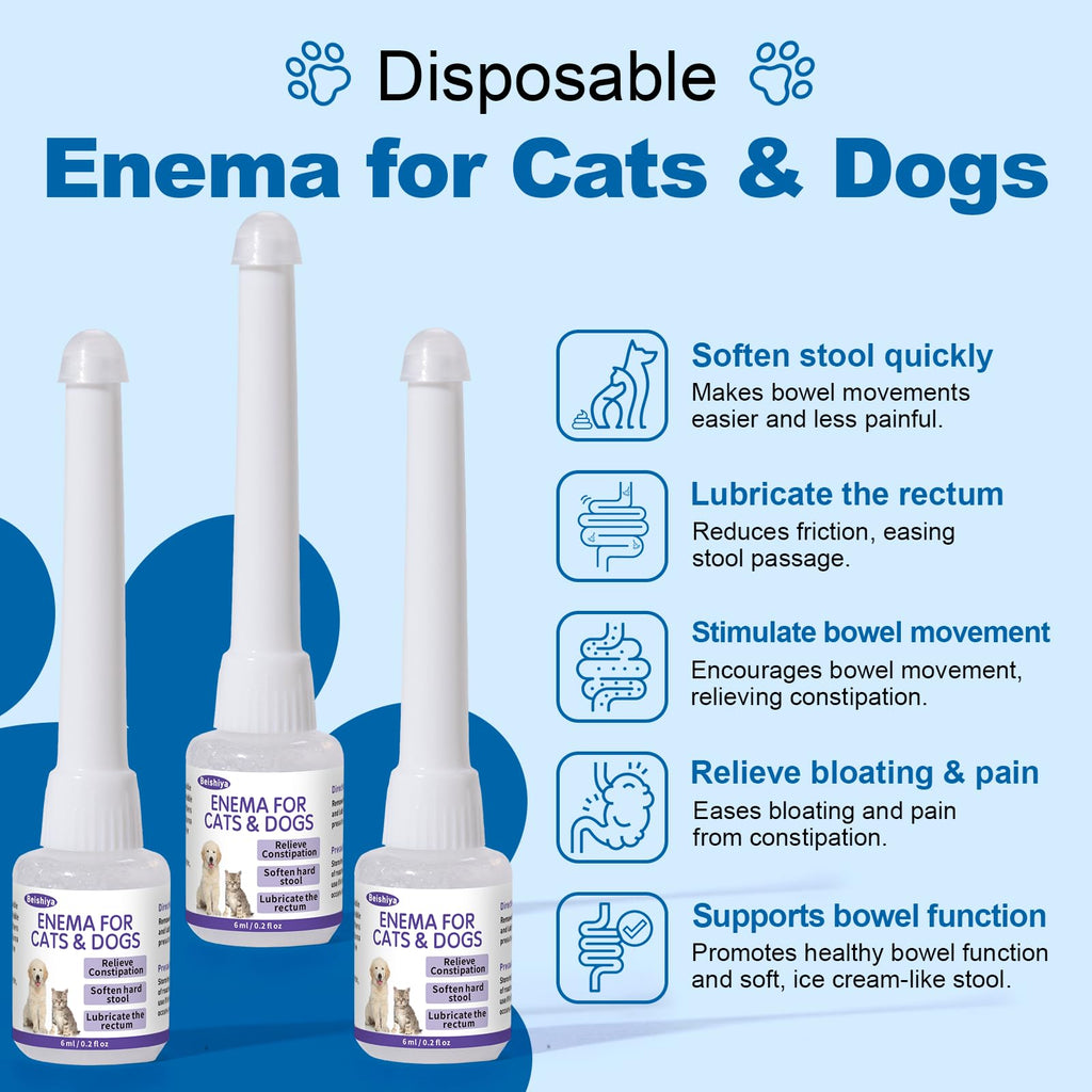 Disposable Enema for Cats & Dogs 6mL (3 Pack) F767813