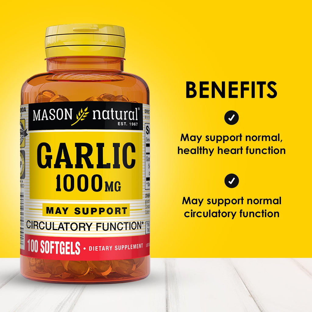 Garlic Oil 300 Day Supply Softgels 3 Pack H6771