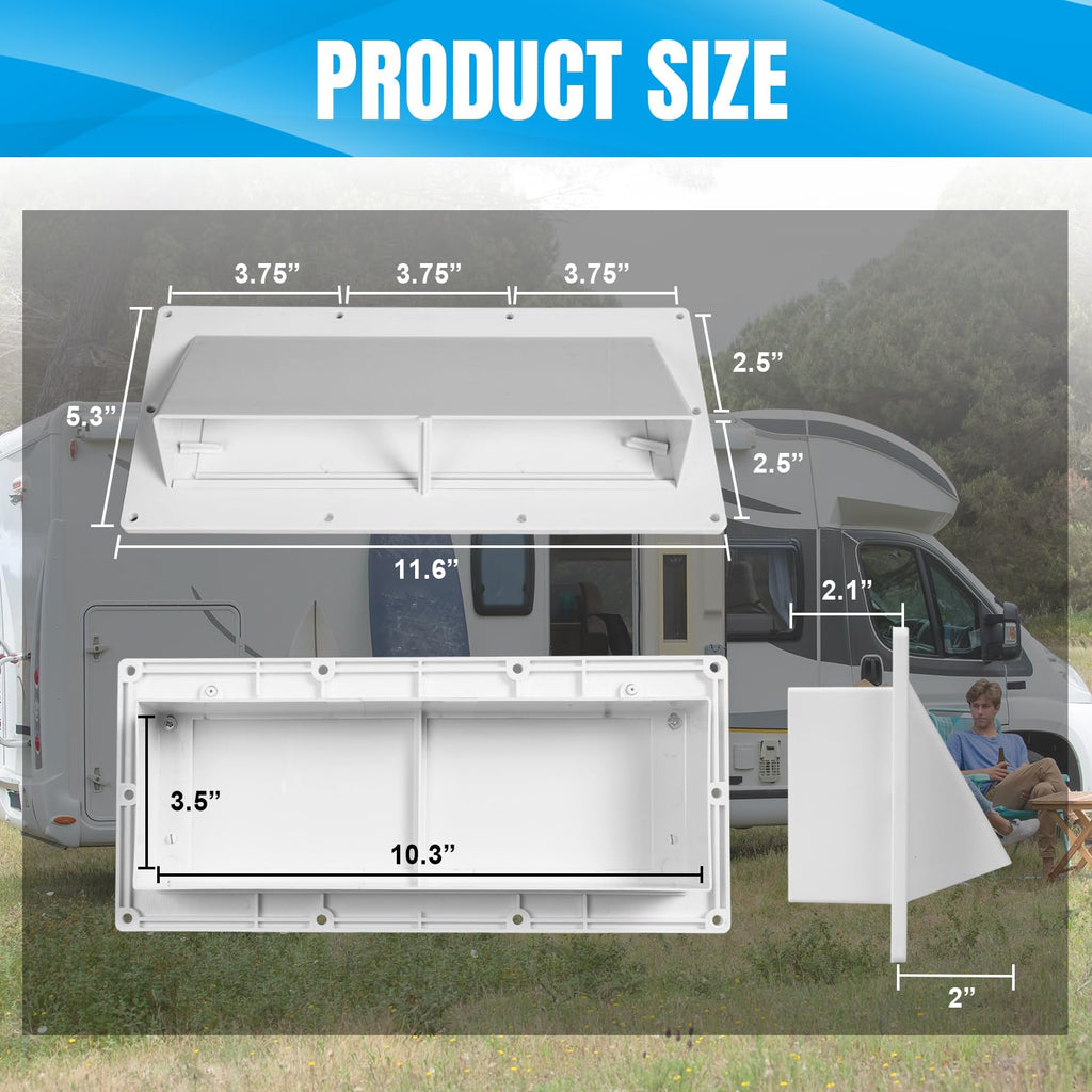 RV Exhaust Vent Cover C62322