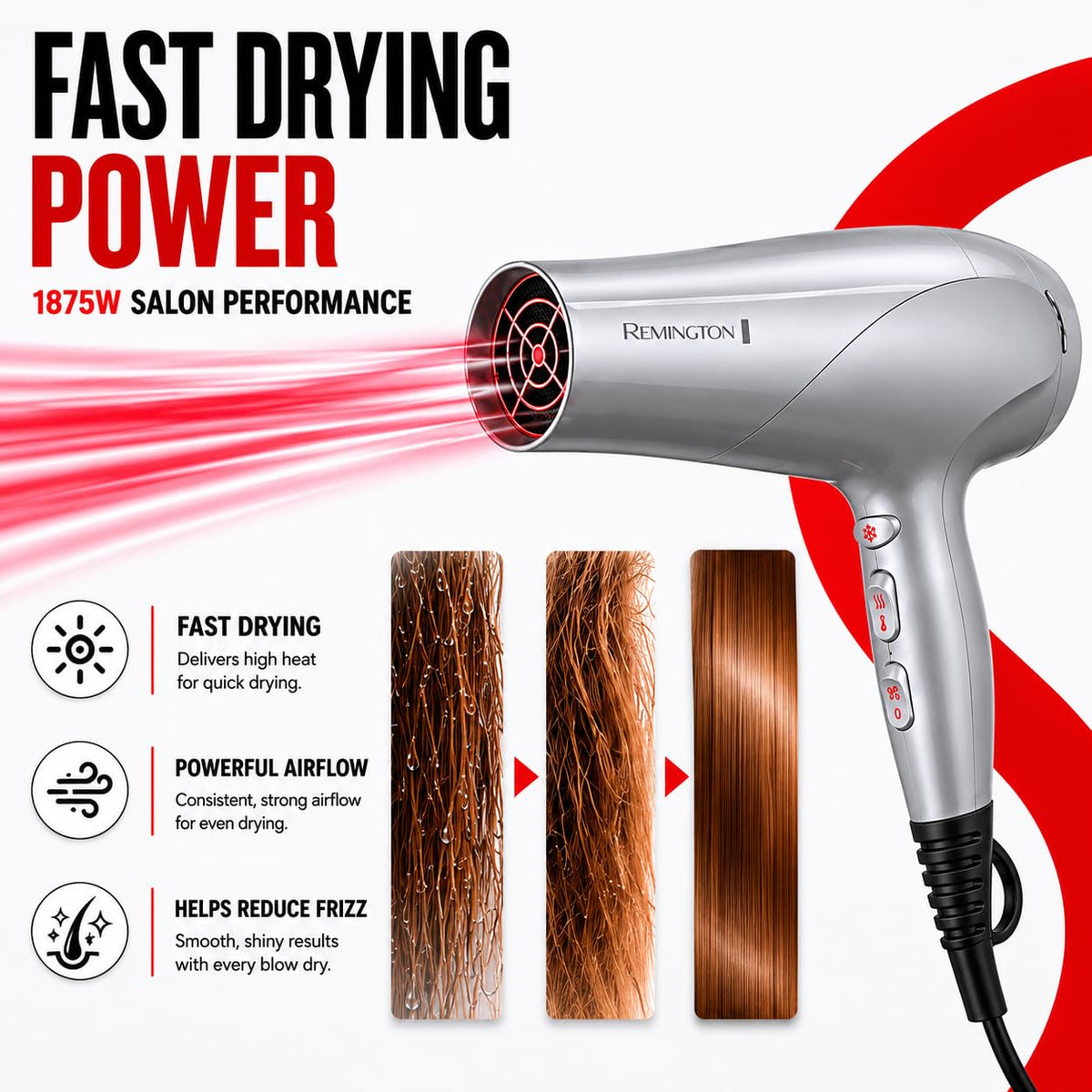 Ceramic Ionic Hair Dryer E189169