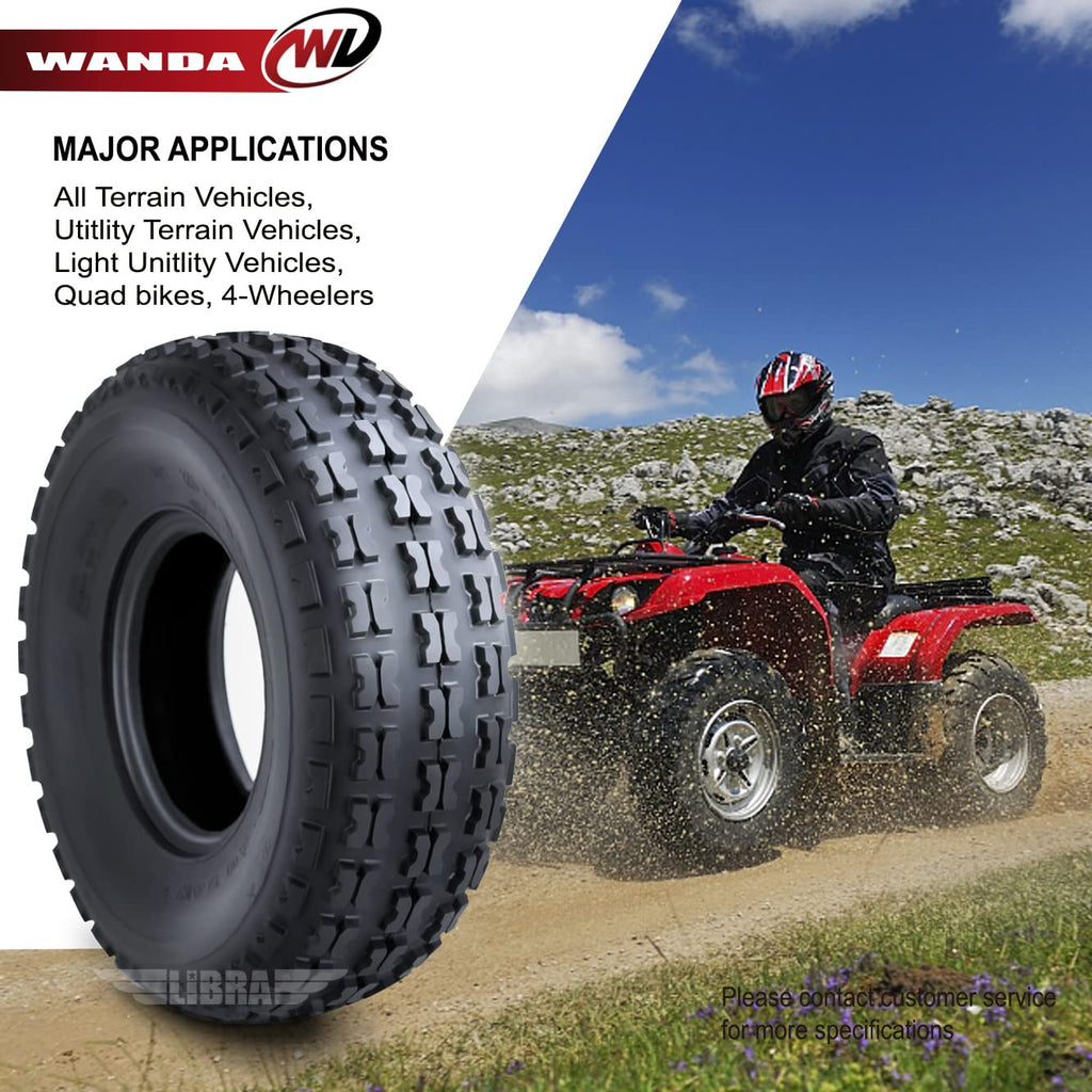 Set of 4 Sport ATV Tires 19x7-8 F7221