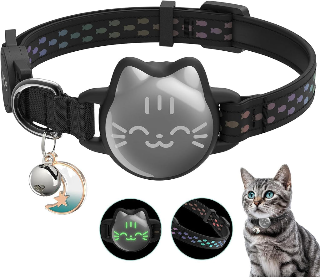 Reflective Breakaway Cat Collar with Bell C7728