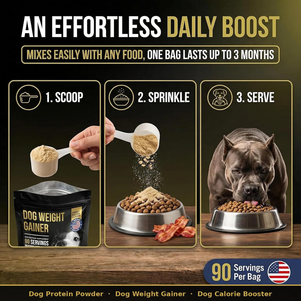 High Calorie Dog Weight Gainer 90 Servings 1.5 lbs K955