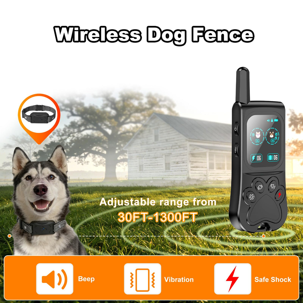 Wireless Dog Fence W6737