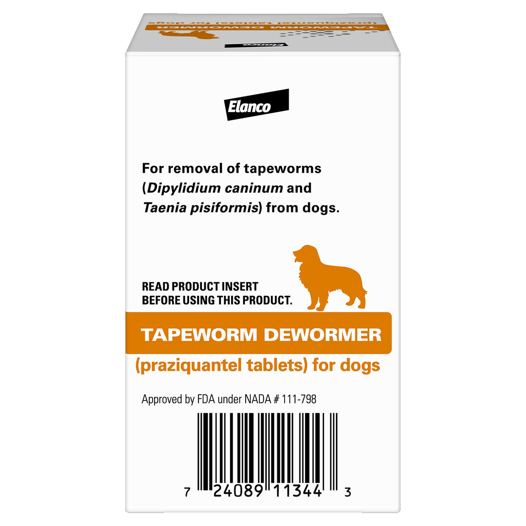 Praziquantel Tablets for Dogs 5 Count S11912