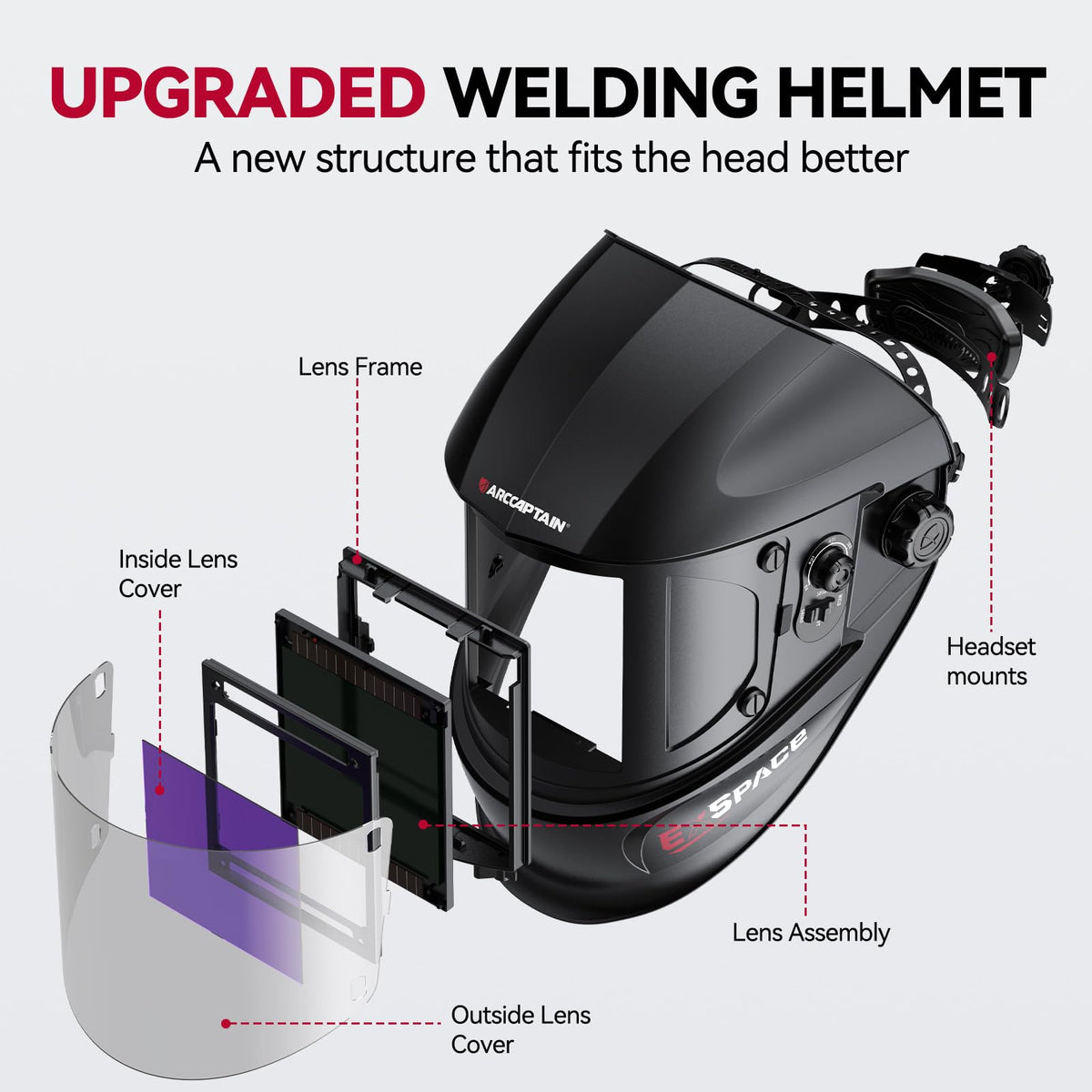 Auto Darkening Welding Helmet W39869
