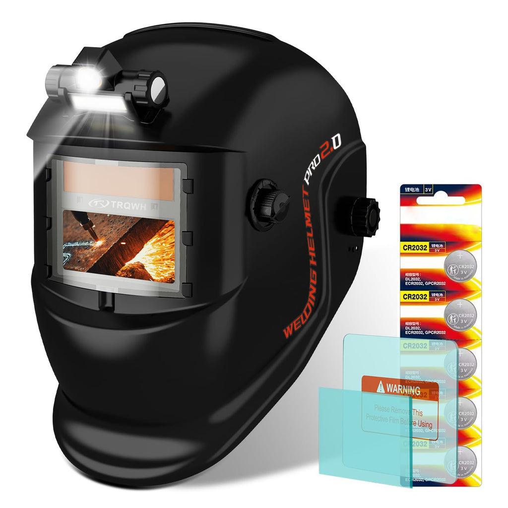 Welding Helmet Auto Darkening Solar Powered A481