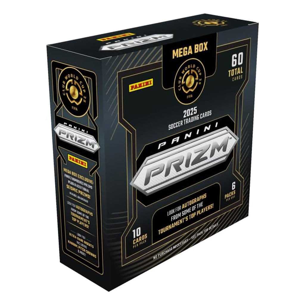 Panini Prizm Club World Cup Soccer Mega Box Trading Cards H837476