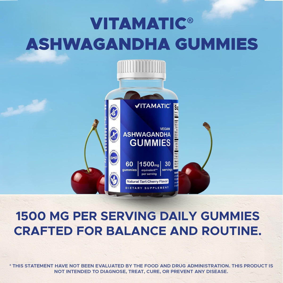 Ashwagandha Gummies 30:1 Extract W3394