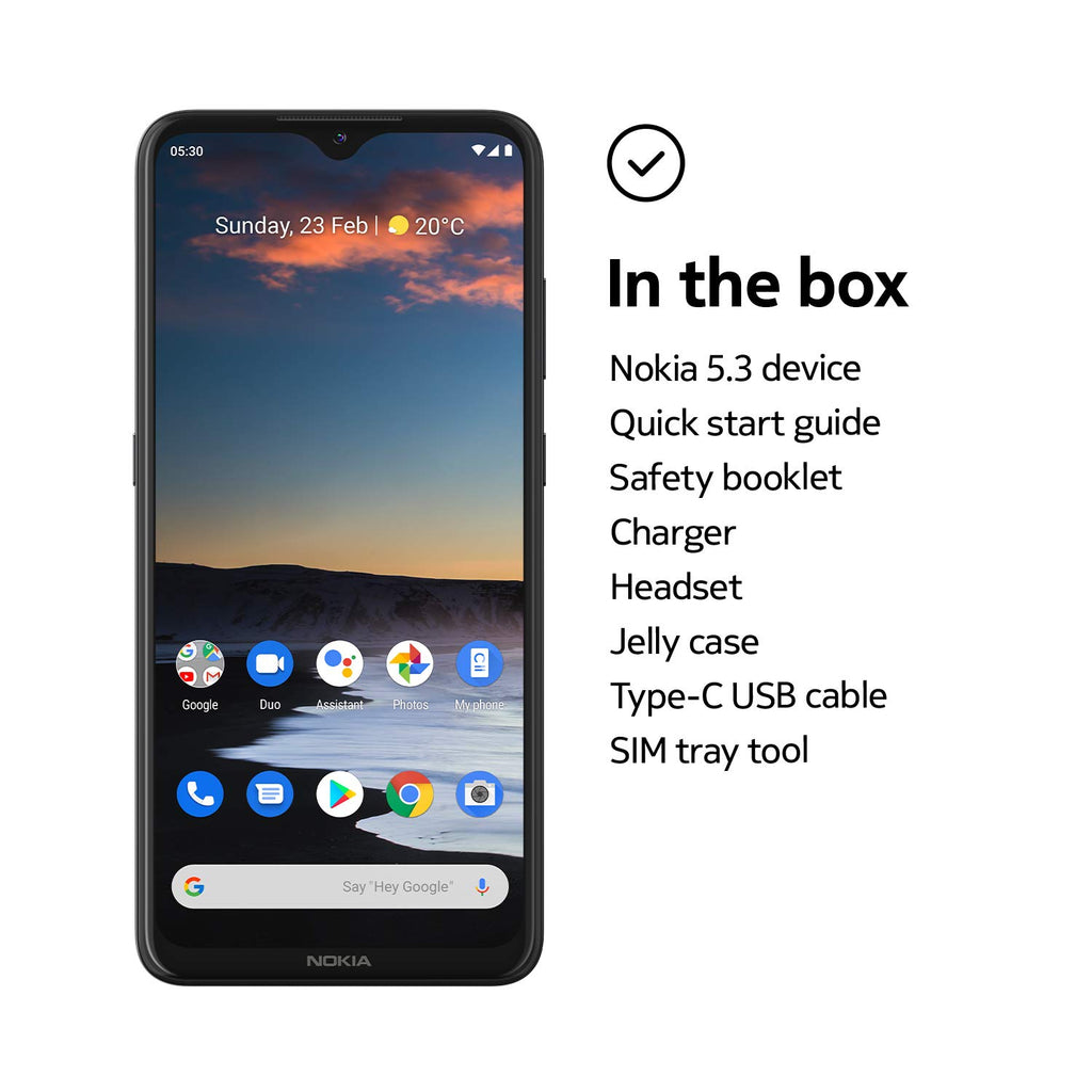 Unlocked Smartphone 4/64GB Charcoal D251
