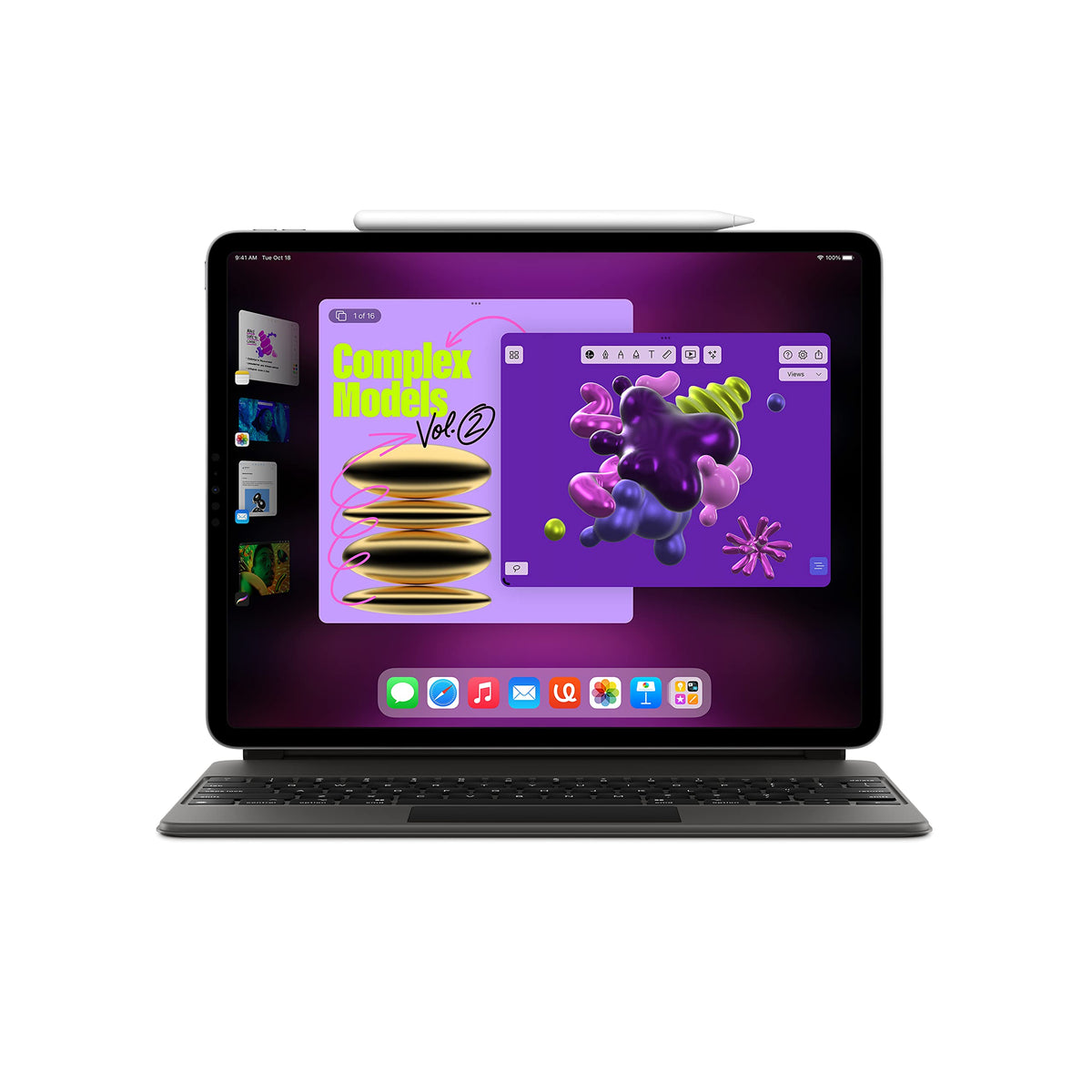 12.9-inch Tablet with M2 chip, 256GB, Wi-Fi 6E, Silver Z886110