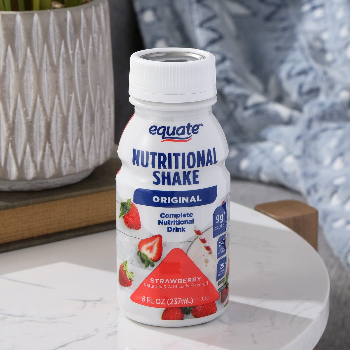 Strawberry Nutritional Shake 8 fl oz 24 Count W168035