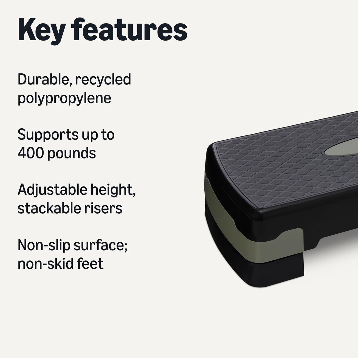 Adjustable Aerobic Exercise Step Platform G927695