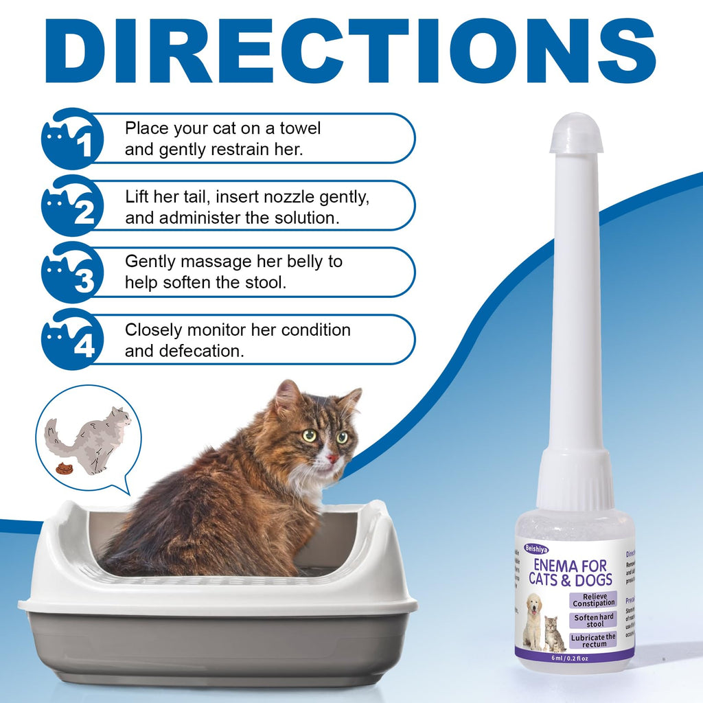 Disposable Enema for Cats & Dogs 6mL (3 Pack) F767813
