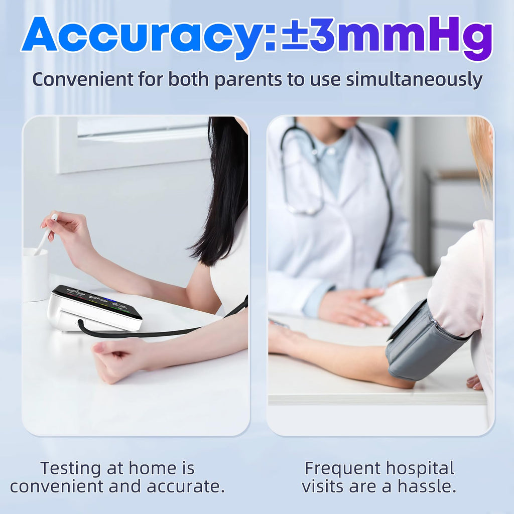 Automatic Upper Arm Blood Pressure Monitor with 2 Size Cuffs V114282