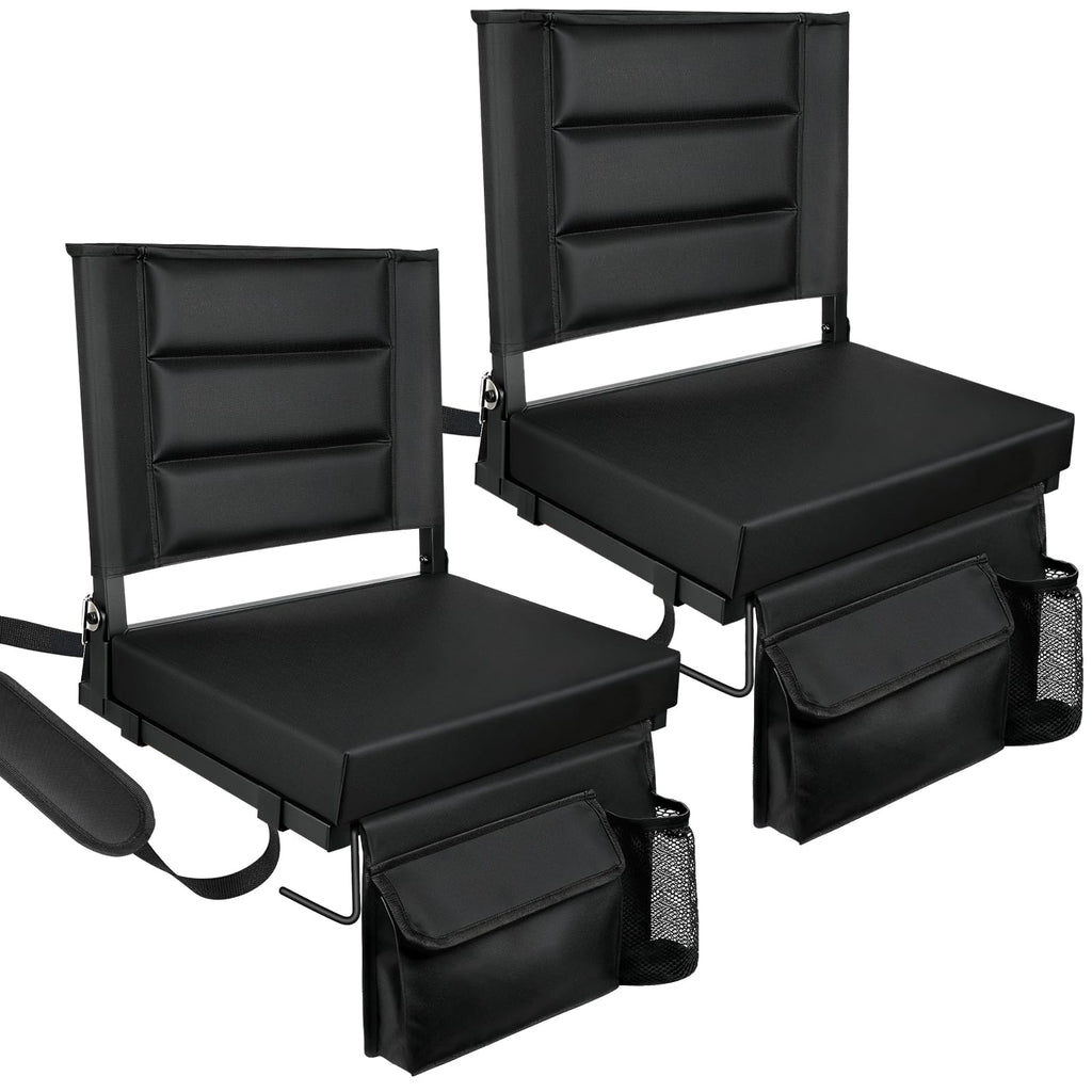 Portable Folding Bleacher Chair 2 Pack U34785