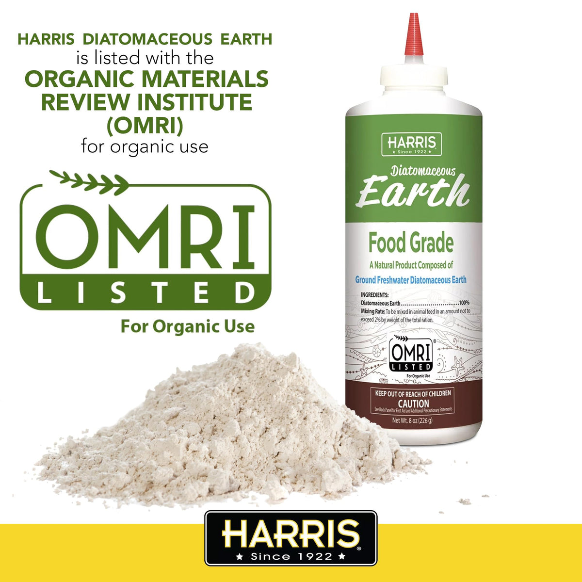 Diatomaceous Earth Food Grade Half Pound C935081