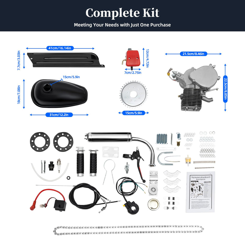 2-stroke 100cc Gas Bike Engine Kit S78796