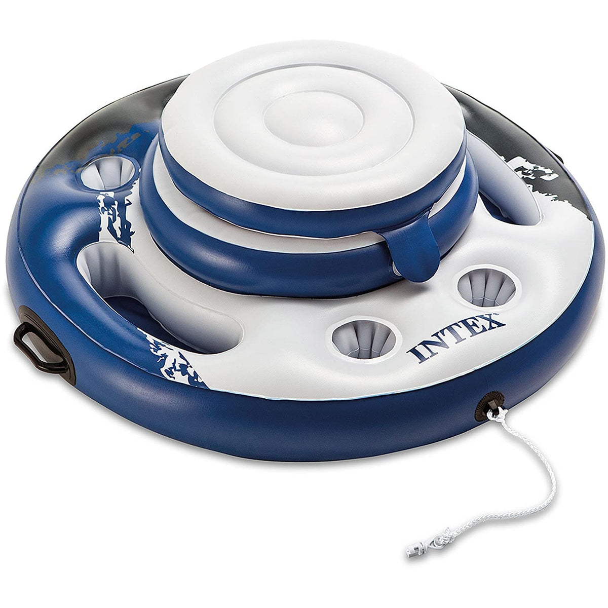 Inflatable Cooler Float with Built-in Cup Holders S861